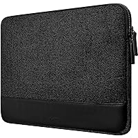LAUT - Inflight Protective Sleeve for 13-inch MacBook Pro, MacBook Air, Laptop, Notebook, iPad | Ultra Soft Lining | Padded Protection | Durable Fabric | Internal Zipper Guards • Black