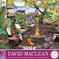 Ceaco - David Maclean - Marian's Garden - 500 Piece Jigsaw Puzzle, 24 x 18