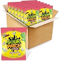 SOUR PATCH KIDS Watermelon Soft & Chewy Candy, 12- 5 oz Bags
