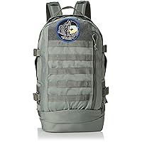 F-Style Men's Self-Defense Forces Assault Backpack with Changeable Patch, Gray