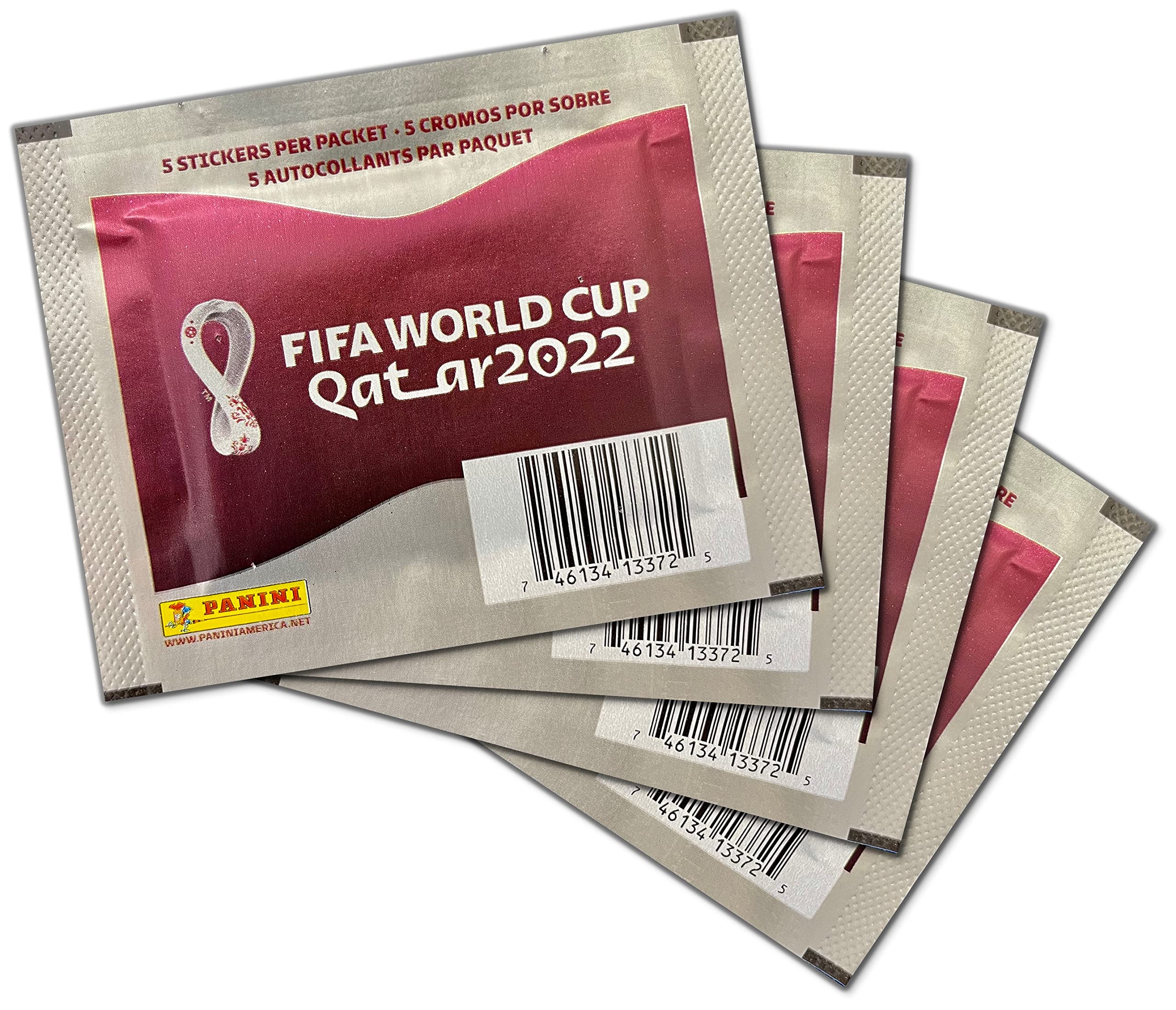 Mua Panini FIFA World Cup QATAR 2022 ALBUM + BOX (50 Packs, 5 Stickers