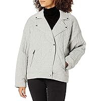 [BLANKNYC] womens Women's Knit Quilted Moto Jacket