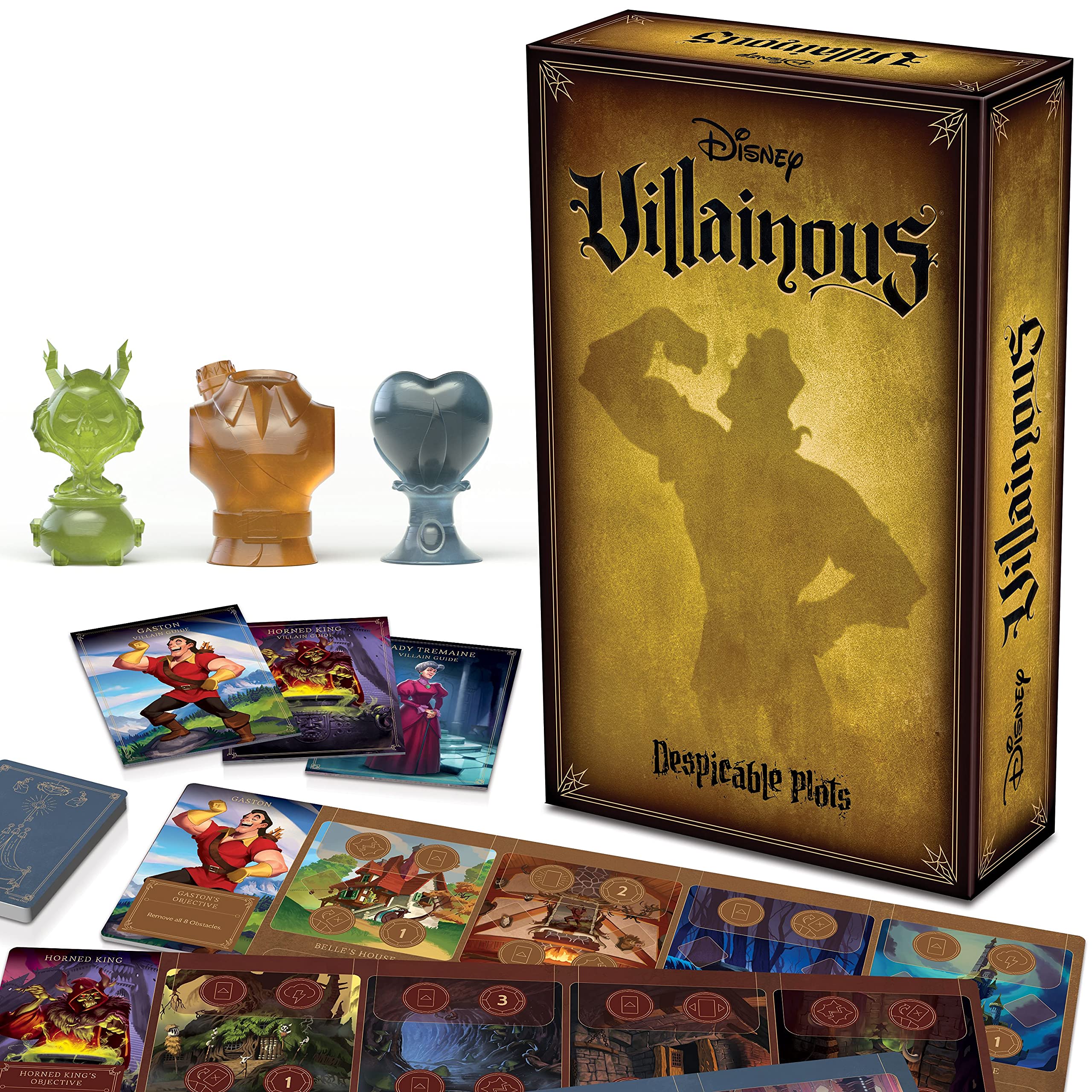 Ravensburger Disney Villainous: Despicable Plots Strategy Board Game, 2-5 players, for Ages 10 and Up – The Newest Standalone Game in The Award-Winning Line
