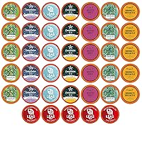 Best of The Best Tea Pods Compatible with K Cup Brewers Including 2.0 Variety Sampler Assorted Tea Pack, 5 Cups Of Each Flavor, 40 Count