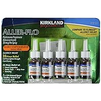 Kirkland Aller-Flo Fluticasone Propionate (Glucorticoid), 0.54 Fl Oz (Pack of 5)