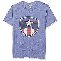 Marvel Kids' Captain Crest T-Shirt