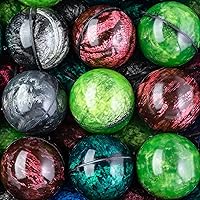 Entervending Bouncy Balls for Kids - Christmas Party Favors and Gifts for Kids - Bundle of 4 Packs (100pcs) Bouncy Balls Bulk 45 mm - Goodie Bag Fillers - Rubber Balls - Large Bouncy Ball