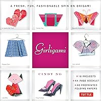 Girligami Kit: A Fresh, Fun, Fashionable Spin on Origami: Origami for Girls Kit with Origami Book, 60 Origami Papers: Great for Kids! Girligami Kit: A Fresh, Fun, Fashionable Spin on Origami: Origami for Girls Kit with Origami Book, 60 Origami Papers: Great for Kids! Paperback Kindle