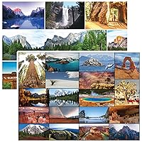 Yosemite & Our National Parks 2X Jigsaw Puzzles Bundle - 1000 Piece Puzzles - Yellowstone, Zion, Acadia, Arches, Crater Lake + More