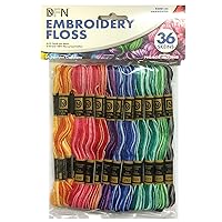 Janlynn Variegated Embroidery Floss Pack, 9.5 x 6.25 x 0.5