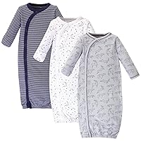 Baby Girls' Organic Cotton Kimono Gowns