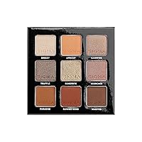 Sigma Beauty On-the-Go Eyeshadow Palette - Fiery - 9 Bold Eyeshadow Shades in Matte, Shimmer and Metalic Finishes - Highly Pigmented Vegan Eye Makeup Palette - Clean Beauty Products