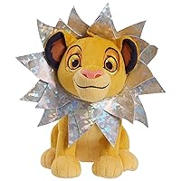 Just Play Disney100 Years of Wonder Simba Small Plush Stuffed Animal, Lion, Officially Licensed Kids Toys for Ages 2 Up