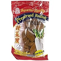 Whole Preserved Radish Sweet 8Oz Product of Thailand