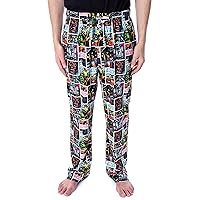 Star Wars Men's Comic Book Allover Pattern Adult Sleepwear Lounge Pajama Pants