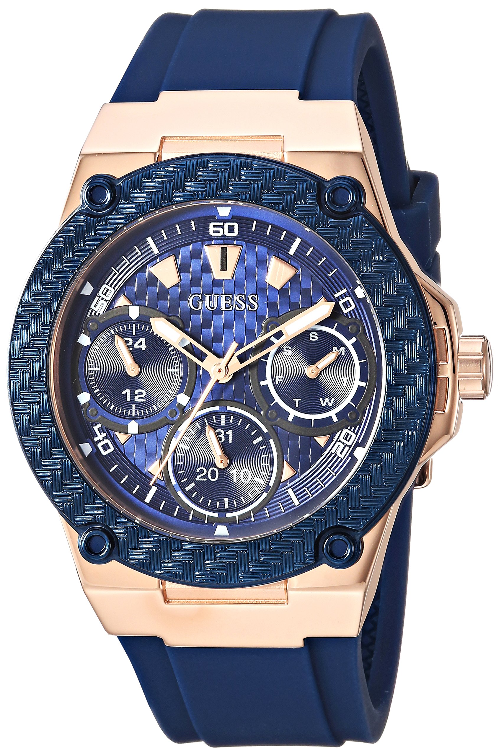 GUESS 39mm Multifunction Glitz Watch