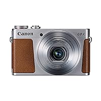 Canon PowerShot G9 X Digital Camera with 3x Optical Zoom, Built-in Wi-Fi and 3 inch LCD touch panel (Silver)