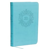 NKJV, Thinline Bible, Compact, Leathersoft, Blue, Red Letter, Comfort Print: Holy Bible, New King James Version NKJV, Thinline Bible, Compact, Leathersoft, Blue, Red Letter, Comfort Print: Holy Bible, New King James Version Imitation Leather