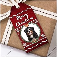 Bernese Mountain Dog Christmas Gift Tags (Present Favor Labels)
