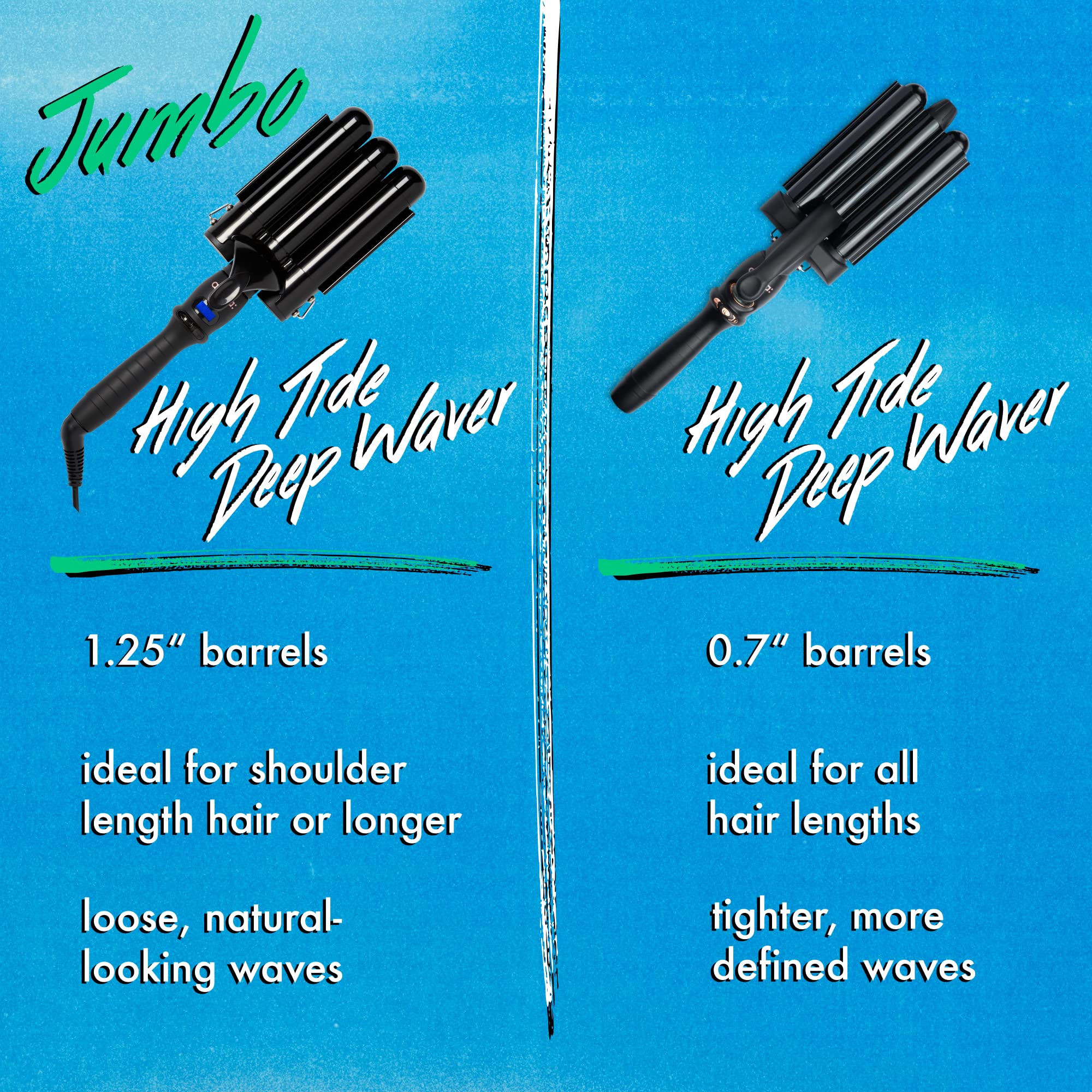 High Tide Jumbo Deep Hair Waver | amika