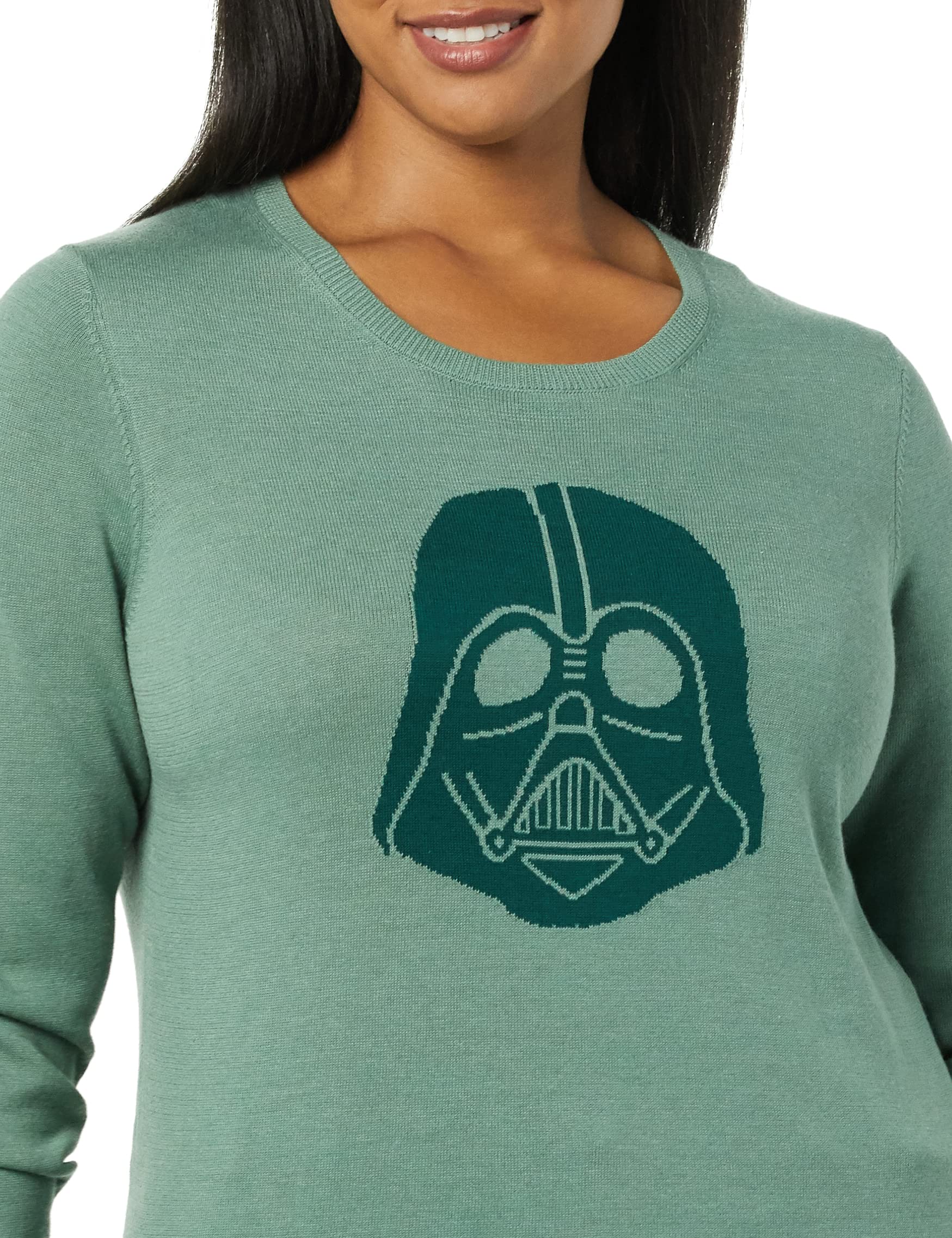 Amazon Essentials Disney | Star Wars Women's Lightweight Crew Sweaters