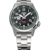 S715M-04 JSDF Standard Solar Wristwatch, Japan Ground Self-Defense Force Model, Military, Dial Color - Green, Watch