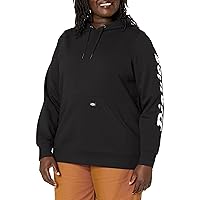 Dickies Size Women's Plus Heavyweight Logo Sleeve Pullover