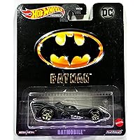 Hot Wheels Premium - Batmobile - DC Batman - 2023 - Pop Culture - Mint/NrMint Ships Bubble Wrapped in a Sized Box