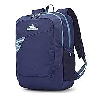 High Sierra Essential Backpack, Graphite Blue/True Navy, One Size