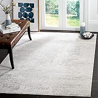 SAFAVIEH Princeton Collection Area Rug - 9' x 12', Beige & Grey, Vintage Distressed Design, Non-Shedding & Easy Care, Ideal for High Traffic Areas in Living Room, Bedroom (PRN716A)