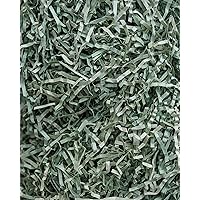MagicWater Supply - 1 LB - - Soft & Thin Crinkle Cut Paper Shred Filler great for Gift Wrapping, Basket Filling, Birthdays, Weddings, Anniversaries, Valentines Day, and other occasions (Sage)