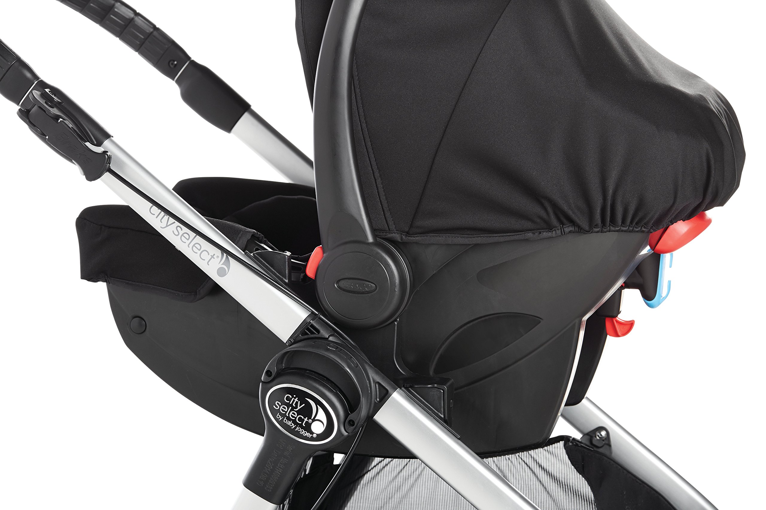Baby Jogger/Graco Car Seat Adapters for City Select and City Select LUX Strollers, Black