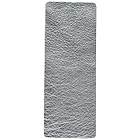 Sizzix Leather, Metallic Silver (Cowhide), Size 3 x 9-Inch