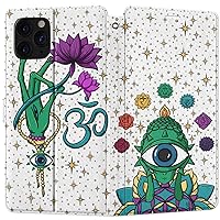 Wallet Case Replacement for iPhone 15 14 13 Pro Max 12 Mini 11 Xr Xs 10 X 8 7+ SE Om Buddha Trippy Eye Alien Snap PU Leather Card Holder Cover Folio Flower Flip Magnetic Lotus Galaxy