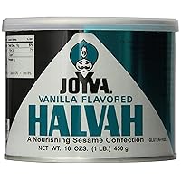 Joyva Halvah – Original, 16oz | A Delicious Sesame Treat | Dairy Free, Gluten-Free & Kosher Parve | Handcrafted in Brooklyn