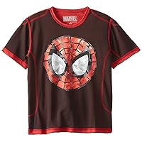 Marvel Spider-Man Boys' Diamonds and Webs Short-Sleeve T-Shirt