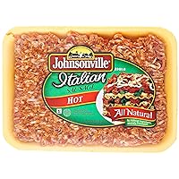 Johnsonville Hot Italian Ground Sausage, 16 oz (FROZEN)