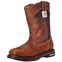 Carhartt Men's 11-inch Wellington Square Safety Toe Leather Work Boot Cmp1218