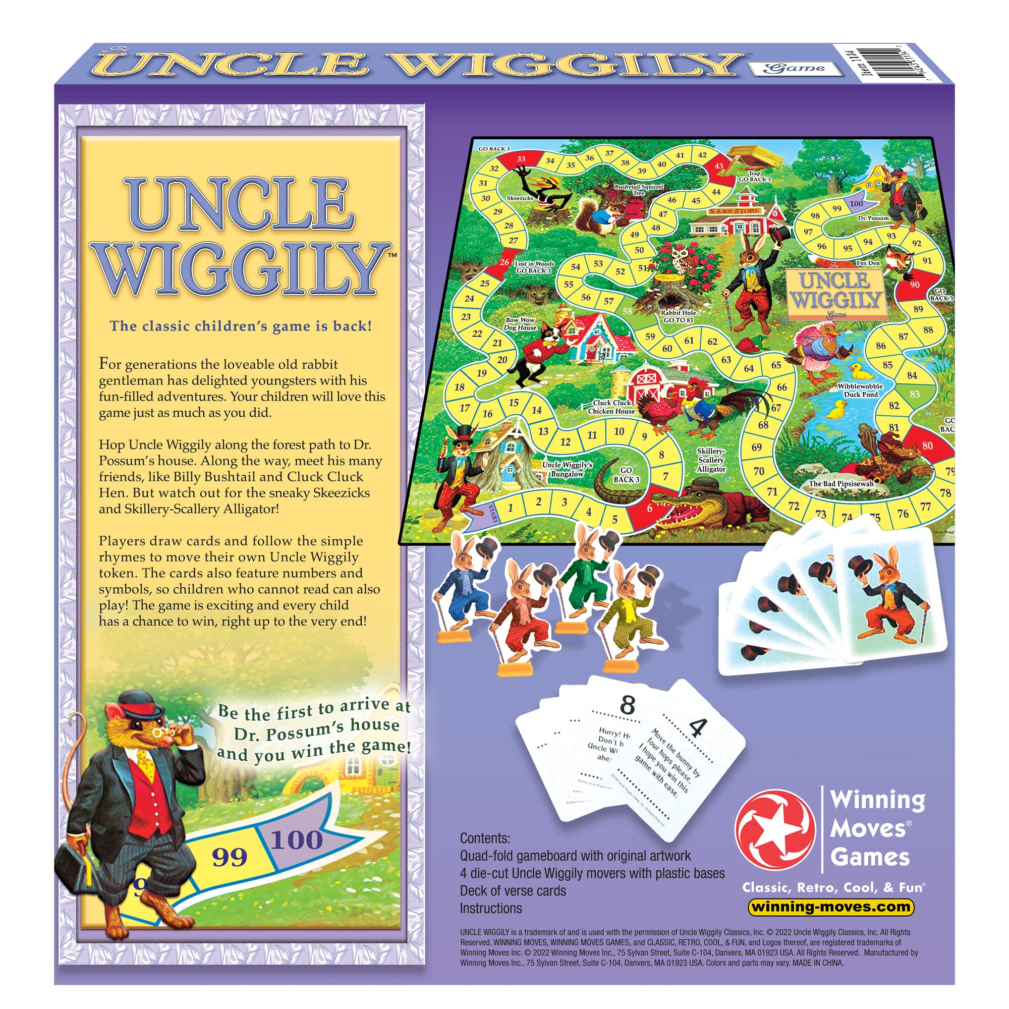 Winning Moves Games Uncle Wiggly Game (1134)