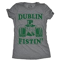 Womens Funny St Patricks Day T Shirts for Girls Cute Tees for Saint Patricks Day