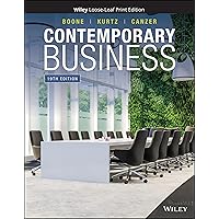 Contemporary Business Contemporary Business Loose Leaf Kindle