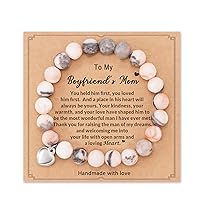 Gifts for Women, Natural Stone Bracelet for Mom Grandma Aunt Mother in Law Nana Boyfriend Mom