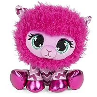 GUND P.Lushes Designer Fashion Pets Shelly O’Llama Premium Stuffed Animal Soft Plush, Pink, 6”