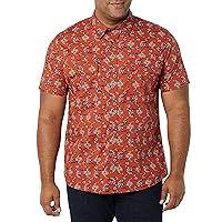 Amazon Essentials Men's Slim-Fit Short-Sleeve Two-Pocket Utility Shirt