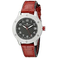 Charles-Hubert, Paris Women's 6979-D Premium Collection Analog Display Japanese Quartz Red Watch