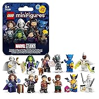 LEGO 71039 Marvel Series 2 Mini Figures, 1 of 12 Iconic Disney+ Characters to Collect in Each Bag, Includes Wolverine, Hawkeye, She-Hulk, Echo and More (1 Piece, Style Sent Randomly)