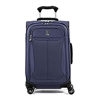 Travelpro Tourlite Softside Expandable Luggage with 4 Spinner Wheels, Lightweight Suitcase, Men and Women, Blue, Carry-on 21-Inch