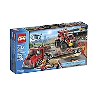 LEGO City 60027 Monster Truck Transporter Toy Building Set