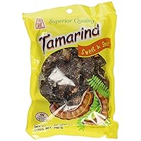 Thai Tamarind Sweet & Sour Candy with Whole Pod (All Natural 94% Tamarind)