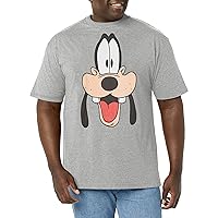 Disney Big & Tall Movie Goofy Dad Big Face Men's Tops Short Sleeve Tee Shirt